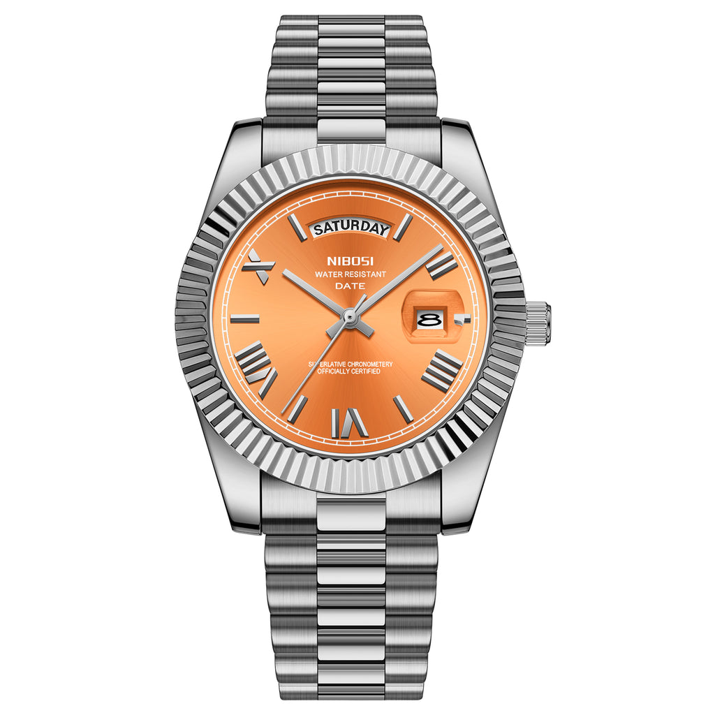 NIBOSI Royal Date Sunset Orange