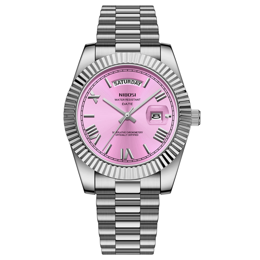 NIBOSI® Day-Date Rose Pink