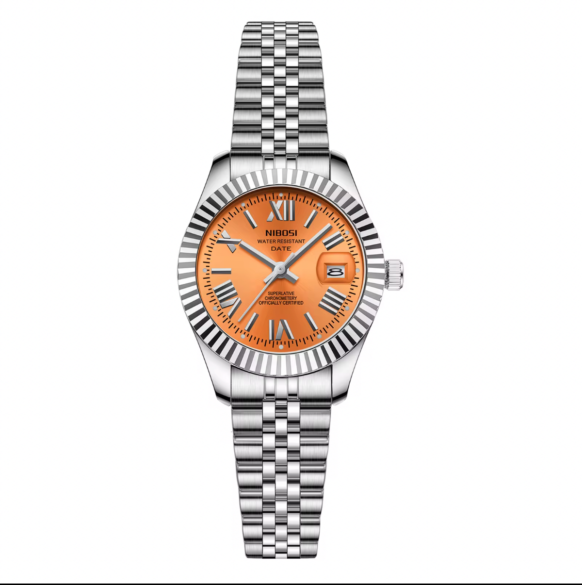 NIBOSI Ladies Royal Date Sunset Orange