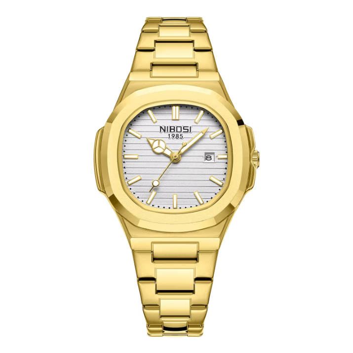 NIBOSI Royal Oak - Gold White