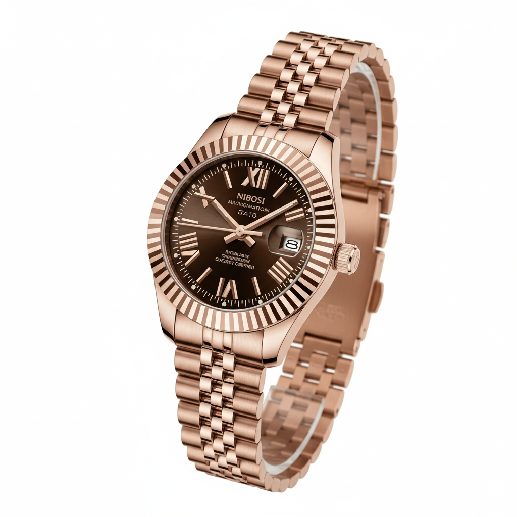 Braun Rosegold 45°