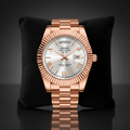 Day-Date Rosé Platinum Silver