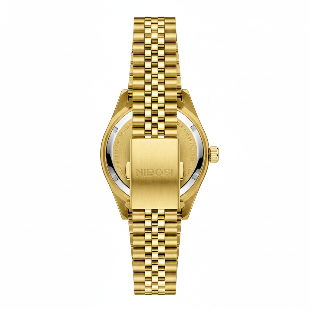 NIBOSI Ladies Royal Date Smaragdgrün