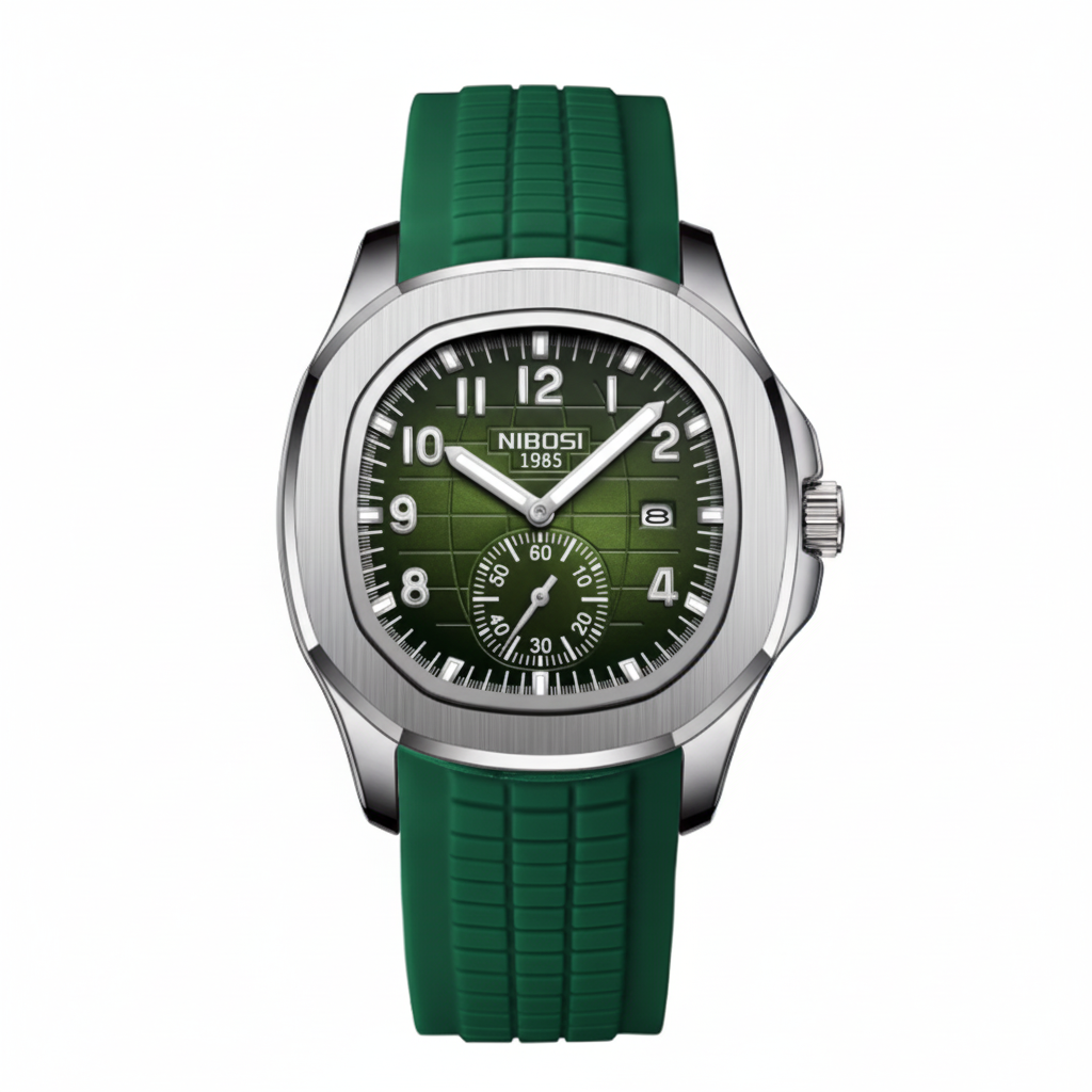 NIBOSI Royal Oak Grün - Draufsicht