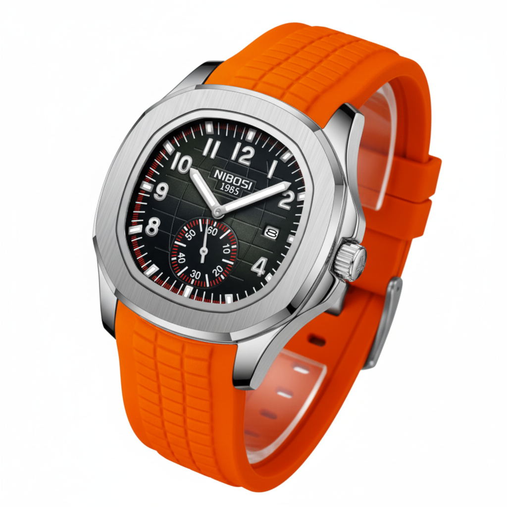 NIBOSI Royal Oak Orange - 45° Ansicht