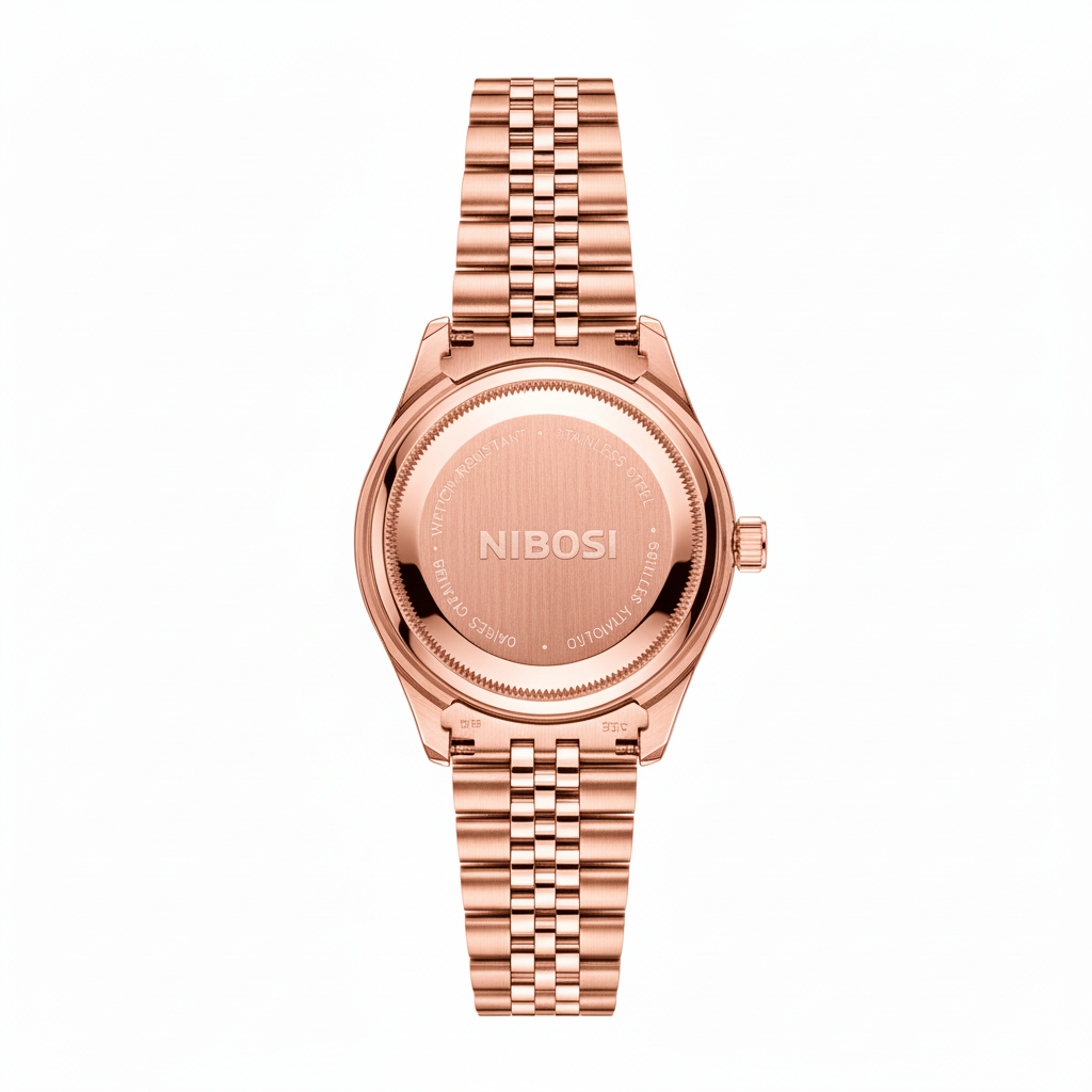 Rückansicht Rosegold