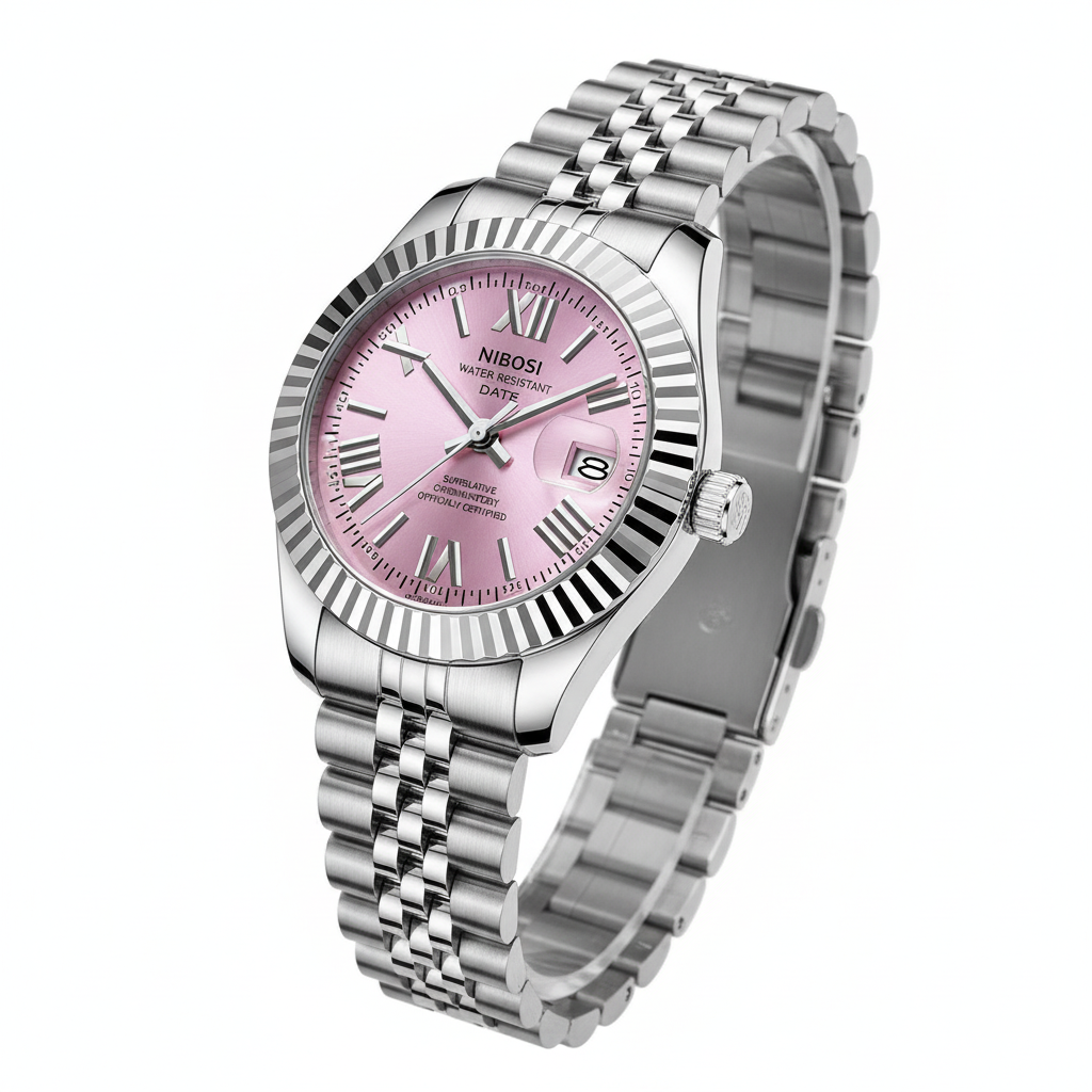 Rose Pink 45° Silber
