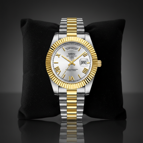 Royal Date Platinum Silver