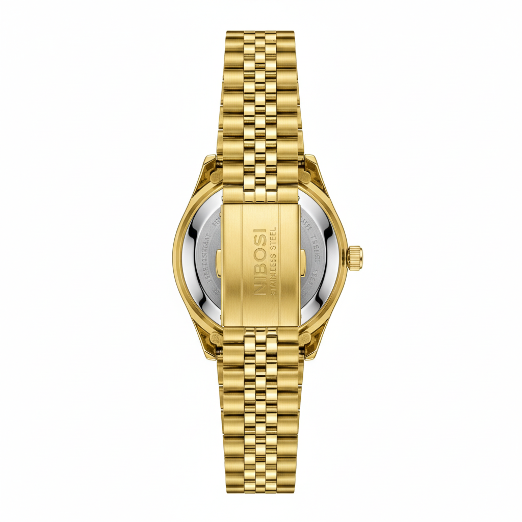 Schwarz Gold Rückansicht