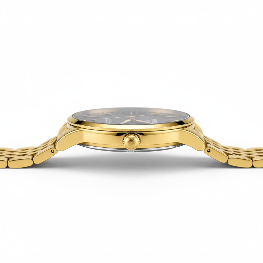 Schwarz Seitenprofil